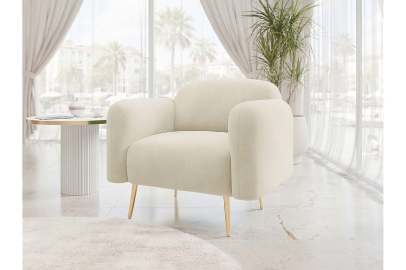 Alros Lenestol - Beige - Møbler - Stoler & lenestoler - Lenestoler