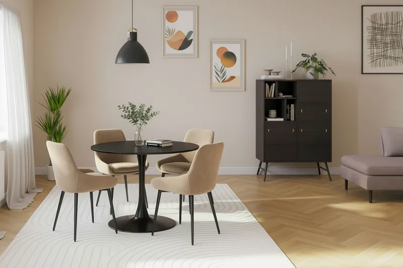 Alsarp Kjøkkenstol - Beige - Møbler - Stoler & lenestoler - Spisestuestoler & kjøkkenstoler