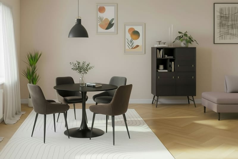 Alsarp Kjøkkenstol - Brun - Møbler - Stoler & lenestoler - Spisestuestoler & kjøkkenstoler