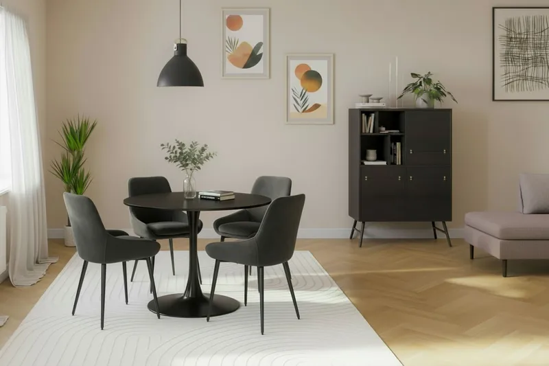 Alsarp Kjøkkenstol - Grå - Møbler - Stoler & lenestoler - Spisestuestoler & kjøkkenstoler