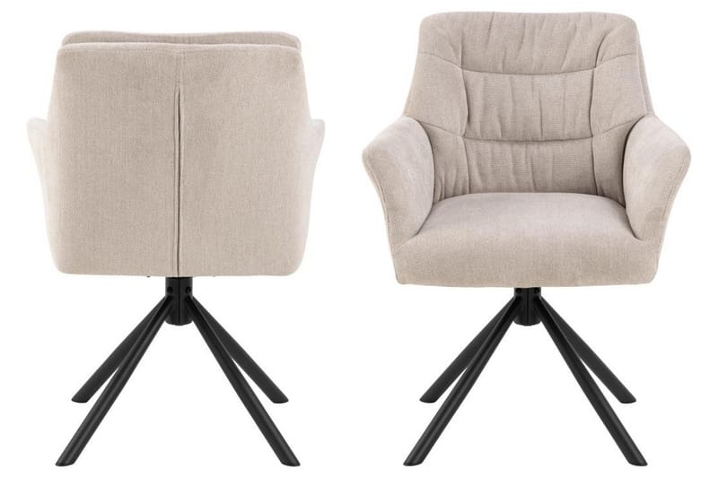 Altais Lenestol - Beige - Møbler - Stoler & lenestoler - Spisestuestoler & kjøkkenstoler