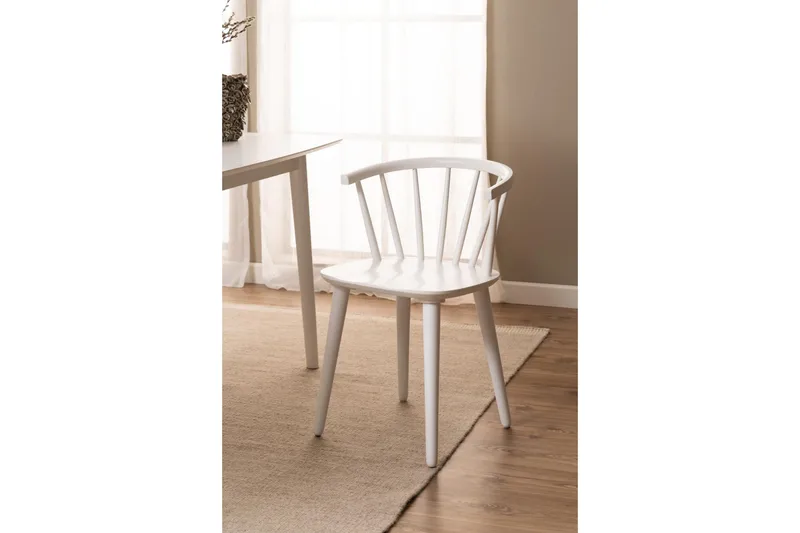 Altais Spisestol - Hvit - Møbler - Stoler & lenestoler - Spisestuestoler & kjøkkenstoler