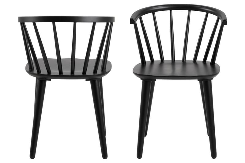 Altais Spisestol - Svart - Møbler - Stoler & lenestoler - Spisestuestoler & kjøkkenstoler