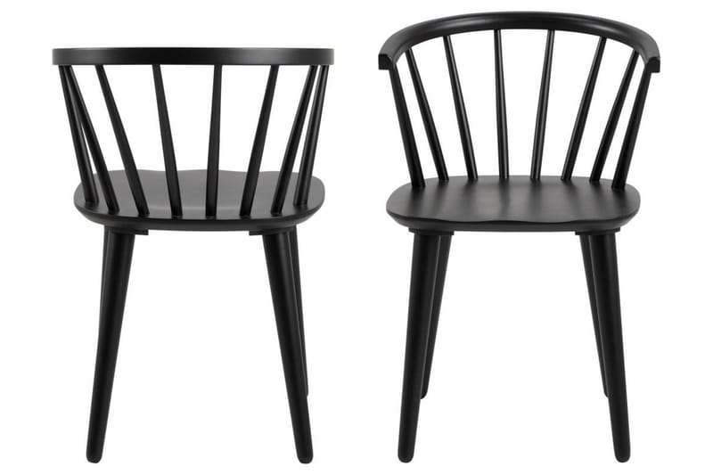 Altais Spisestol - Svart - Møbler - Stoler & lenestoler - Spisestuestoler & kjøkkenstoler