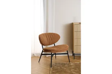 Alzirr Lounge-stol - Brun - Møbler - Stoler & lenestoler - Lenestoler