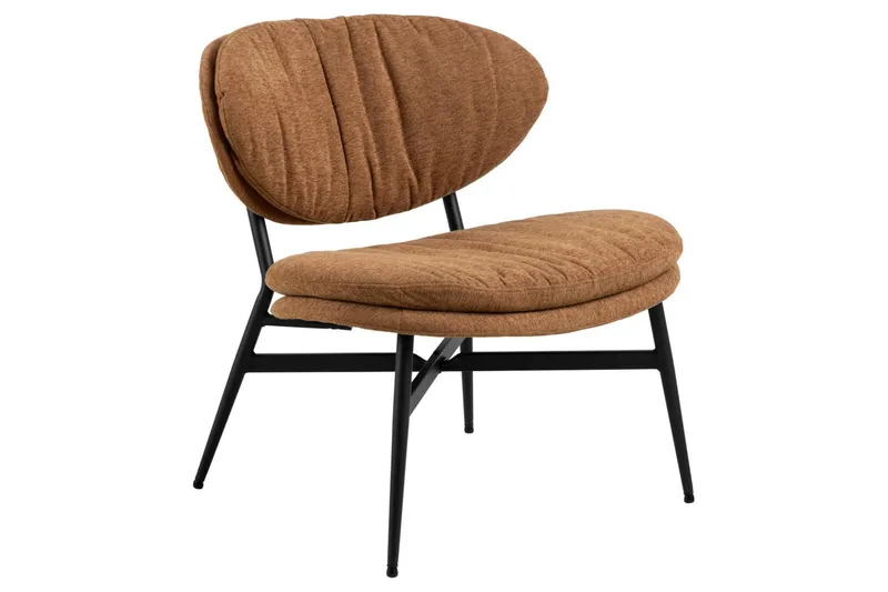 Alzirr Lounge-stol - Brun - Møbler - Stoler & lenestoler - Lenestoler