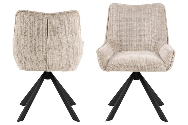 Amarin Spisestol - Beige - Møbler - Stoler & lenestoler - Spisestuestoler & kjøkkenstoler