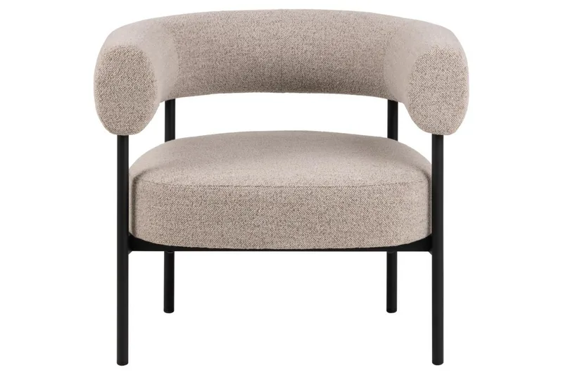 Ambiya Lounge-stol - Beige - Møbler - Stoler & lenestoler - Lenestoler