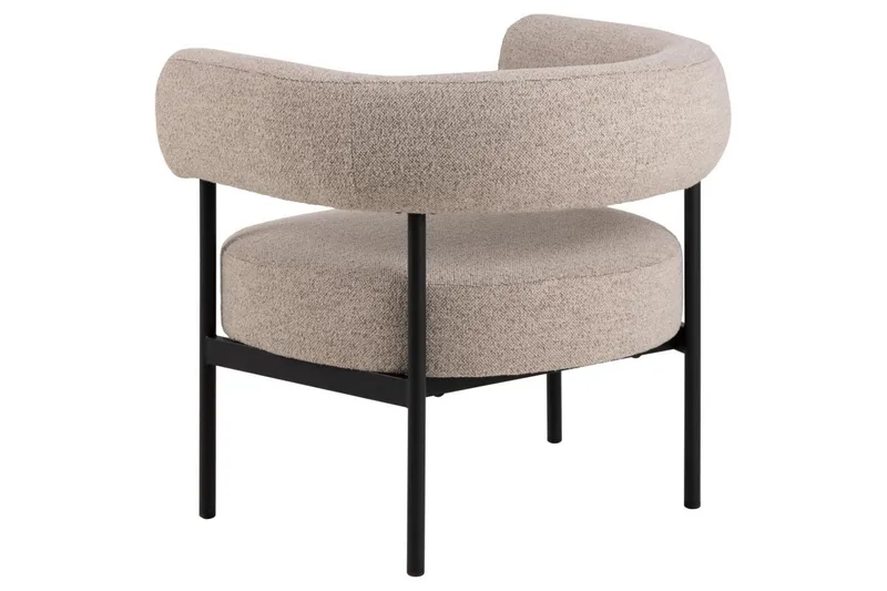 Ambiya Lounge-stol - Beige - Møbler - Stoler & lenestoler - Lenestoler