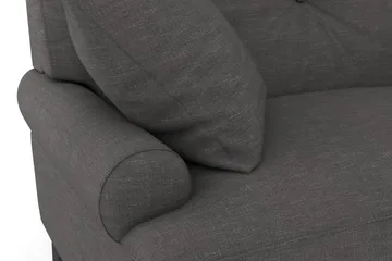 Andrew Loveseat - Mørkegrå/Krom - Møbler - Stoler & lenestoler - Lenestoler
