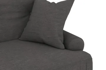 Andrew Loveseat - Mørkegrå/Krom - Møbler - Stoler & lenestoler - Lenestoler