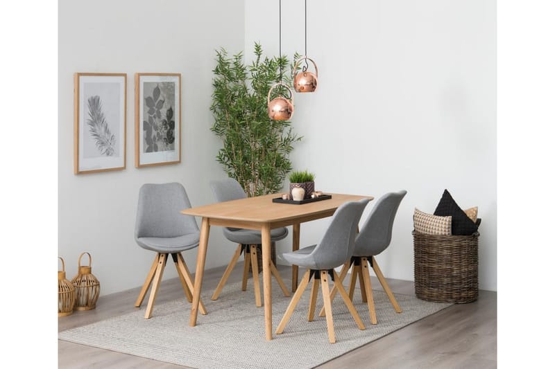 Andros Spisestol - Grå - Møbler - Stoler & lenestoler - Spisestuestoler & kjøkkenstoler