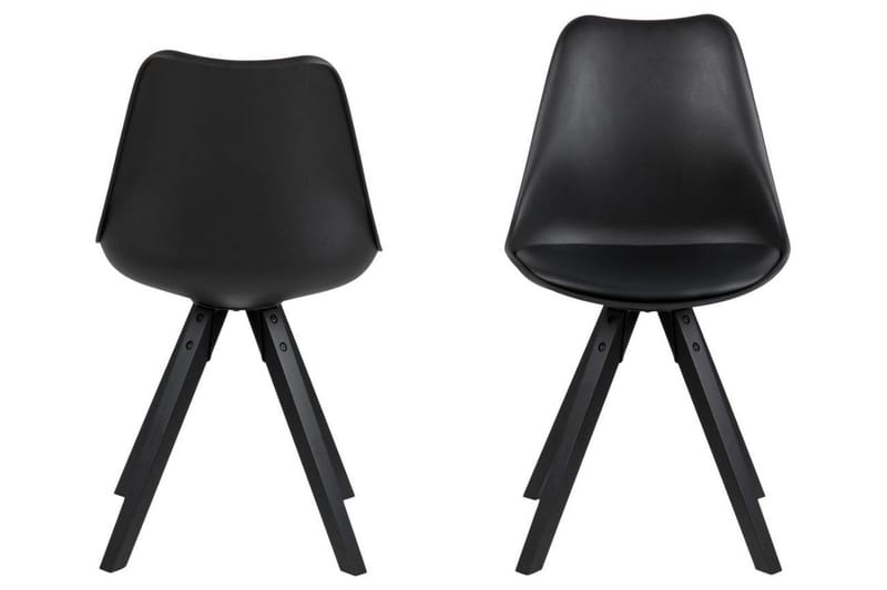 Andros Spisestol - Svart - Møbler - Stoler & lenestoler - Spisestuestoler & kjøkkenstoler
