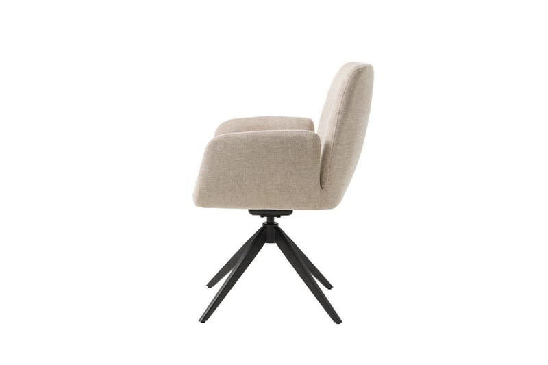 Annabela Lenestol - Beige - Møbler - Stoler & lenestoler - Spisestuestoler & kjøkkenstoler