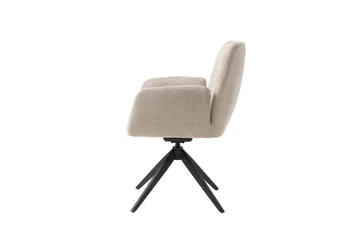 Annabela Lenestol - Beige - Møbler - Stoler & lenestoler - Spisestuestoler & kjøkkenstoler
