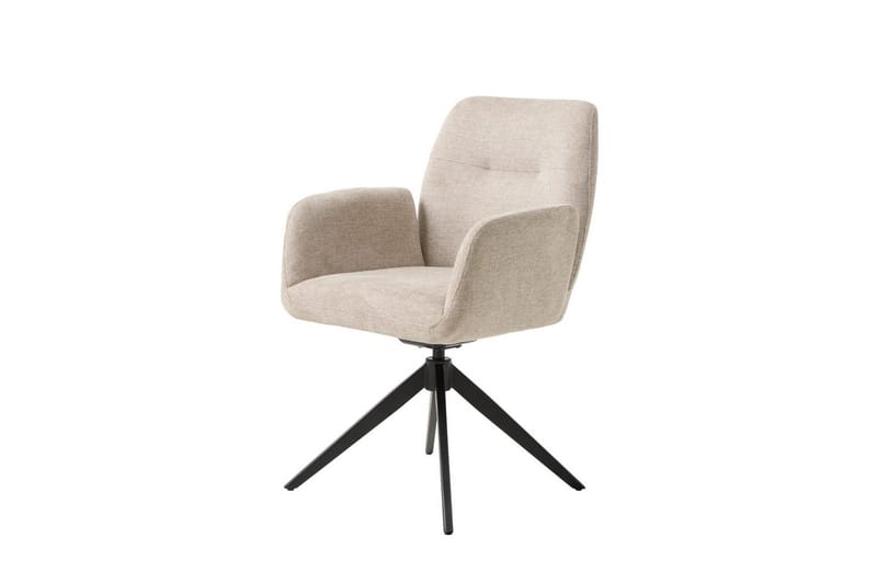 Annabela Lenestol - Beige - Møbler - Stoler & lenestoler - Spisestuestoler & kjøkkenstoler