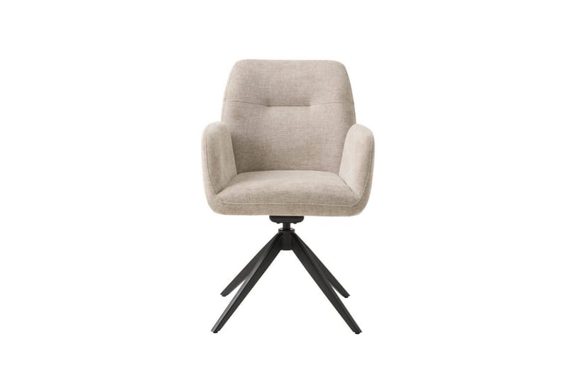 Annabela Lenestol - Beige - Møbler - Stoler & lenestoler - Spisestuestoler & kjøkkenstoler