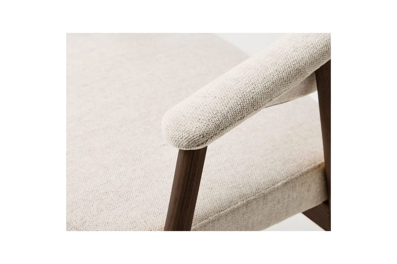 Ansari Lenestol - Beige - Møbler - Stoler & lenestoler - Spisestuestoler & kjøkkenstoler