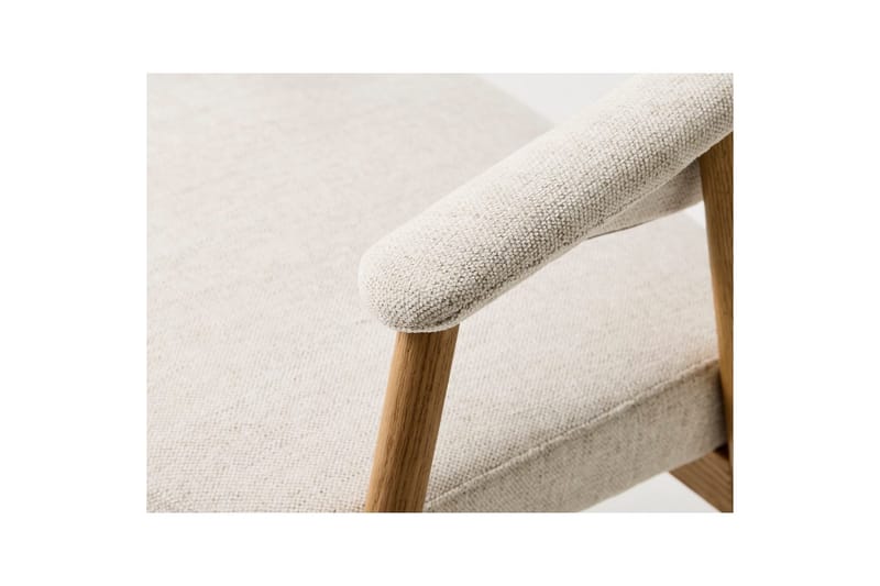 Ansari Lenestol - Beige - Møbler - Stoler & lenestoler - Spisestuestoler & kjøkkenstoler