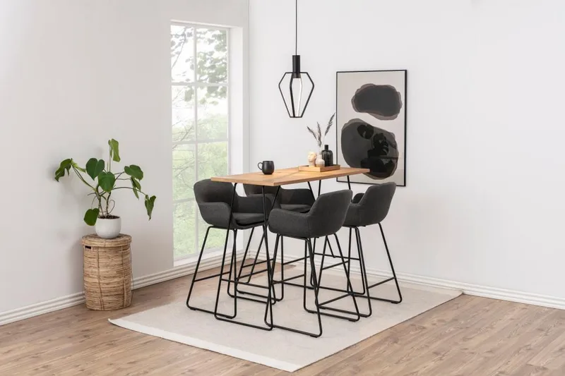 Anthos Barkrakk 100 cm - Grå - Møbler - Stoler & lenestoler - Barstoler