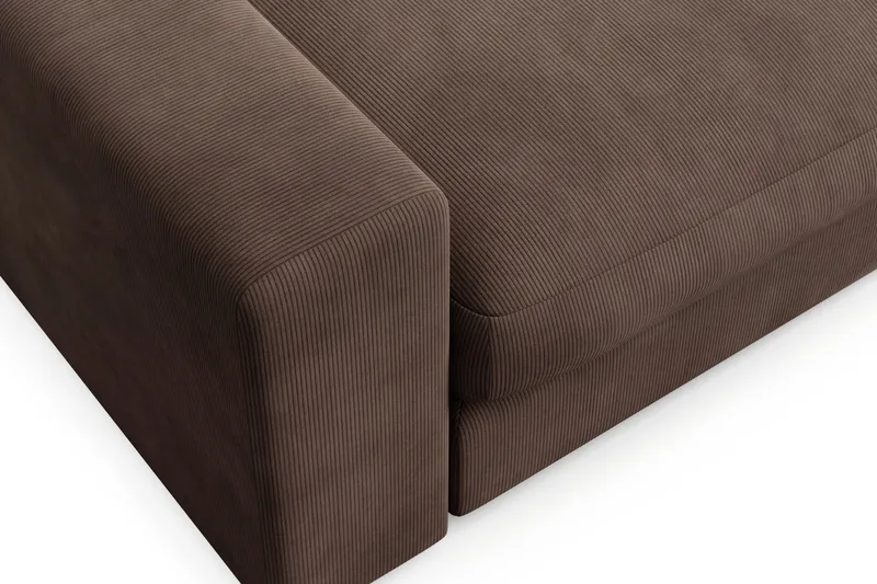 Arken Lyx Dyp Lenestol i Manchester - Brun - Møbler - Stoler & lenestoler - Lenestoler