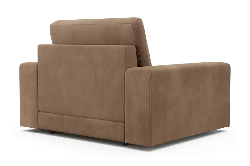 Arken Lyx Dyp Lenestol i Manchester - Brun - Møbler - Stoler & lenestoler - Lenestoler
