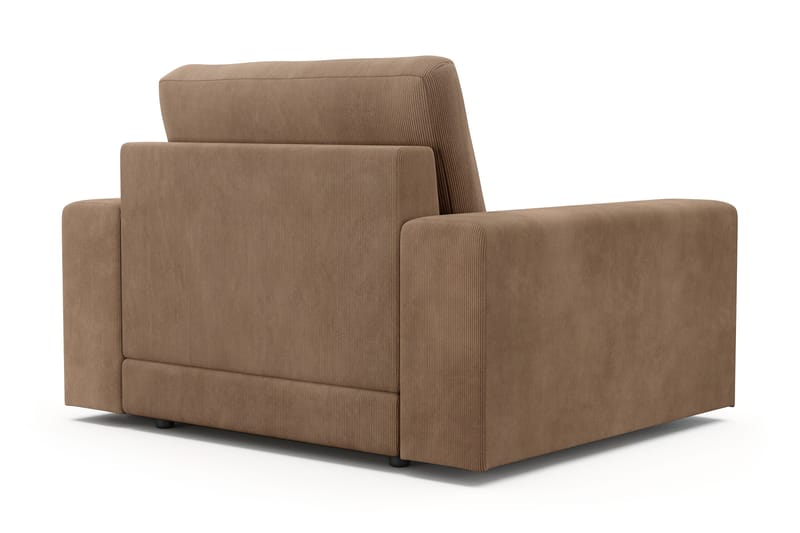 Arken Lyx Dyp Lenestol i Manchester - Brun - Møbler - Stoler & lenestoler - Lenestoler