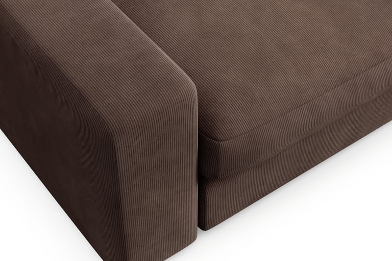 Arken Lyx Dyp Lenestol i Manchester - Brun - Møbler - Stoler & lenestoler - Lenestoler