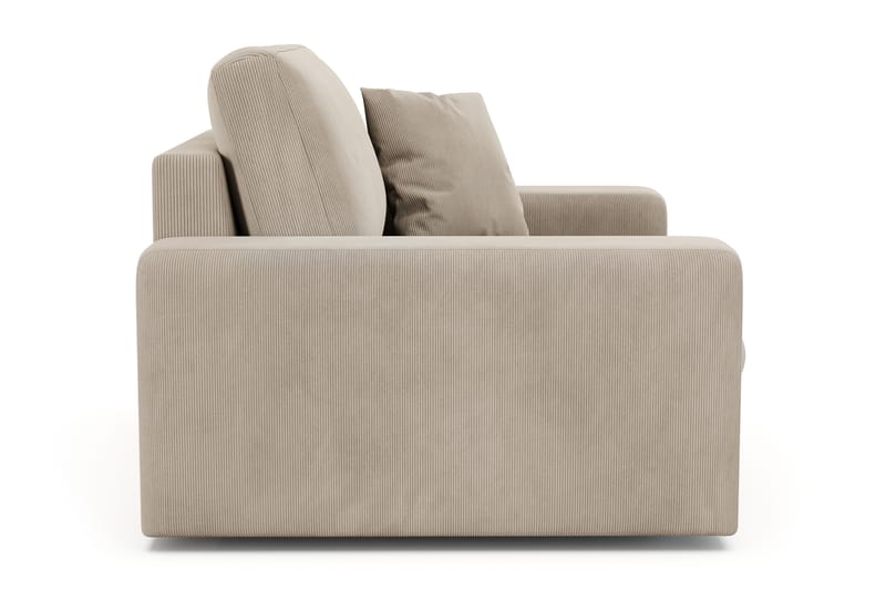 Arken Lyx Dyp Lenestol i Manchester - Greige - Møbler - Stoler & lenestoler - Lenestoler