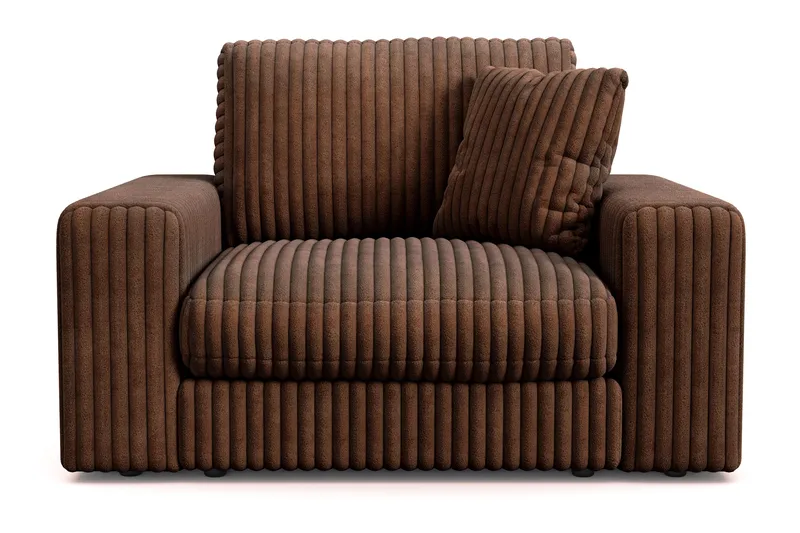 Arken Lyx Dyp Lenestol i Manchester - Mørkebrun - Møbler - Stoler & lenestoler - Lenestoler