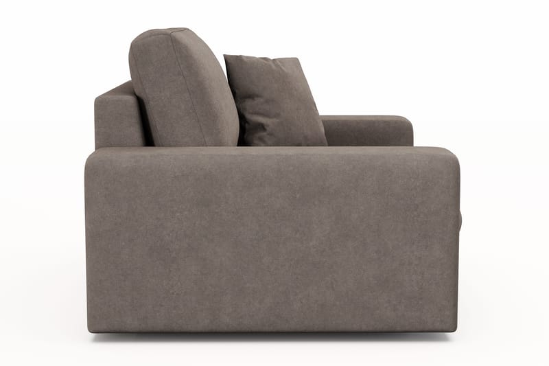 Arken Lyx Dyp Lenestol i stoff - Brun - Møbler - Stoler & lenestoler - Lenestoler