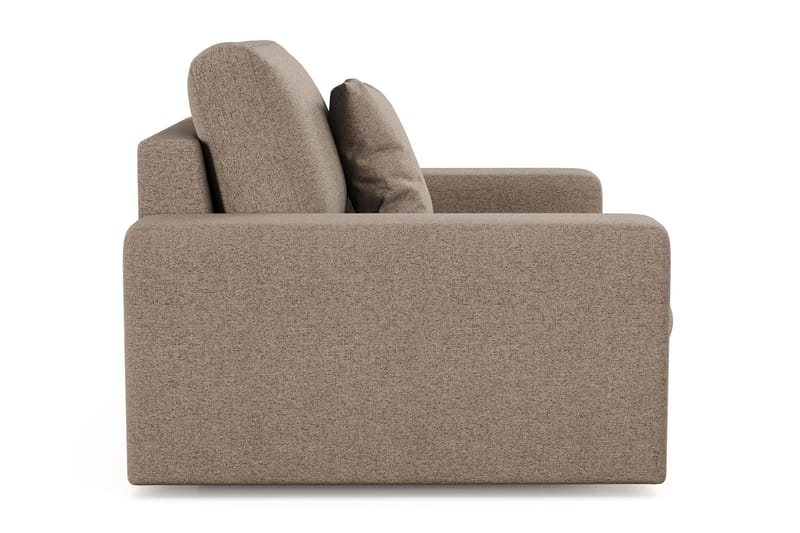 Arken Lyx Dyp Lenestol i stoff - Brun - Møbler - Stoler & lenestoler - Lenestoler