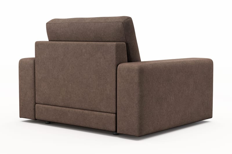Arken Lyx Dyp Lenestol i stoff - Brun - Møbler - Stoler & lenestoler - Lenestoler
