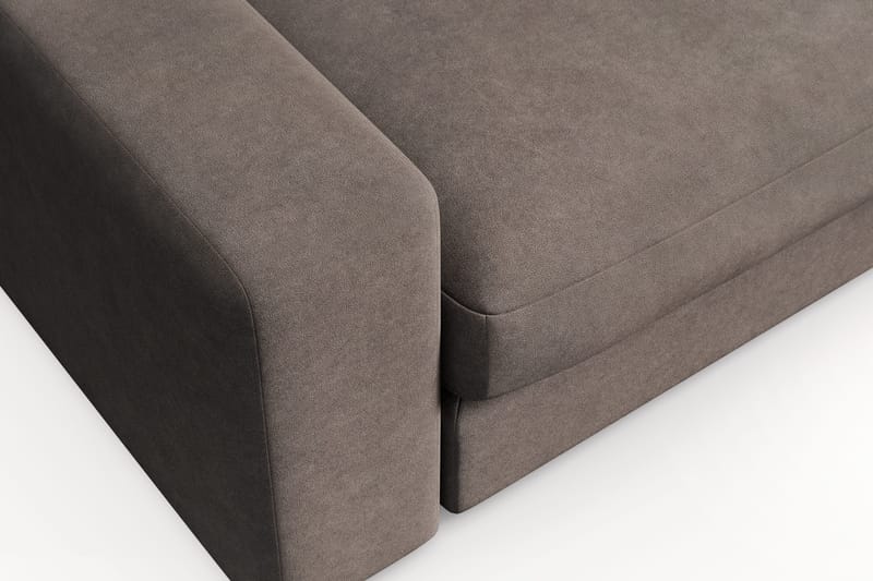 Arken Lyx Dyp Lenestol i stoff - Brun - Møbler - Stoler & lenestoler - Lenestoler