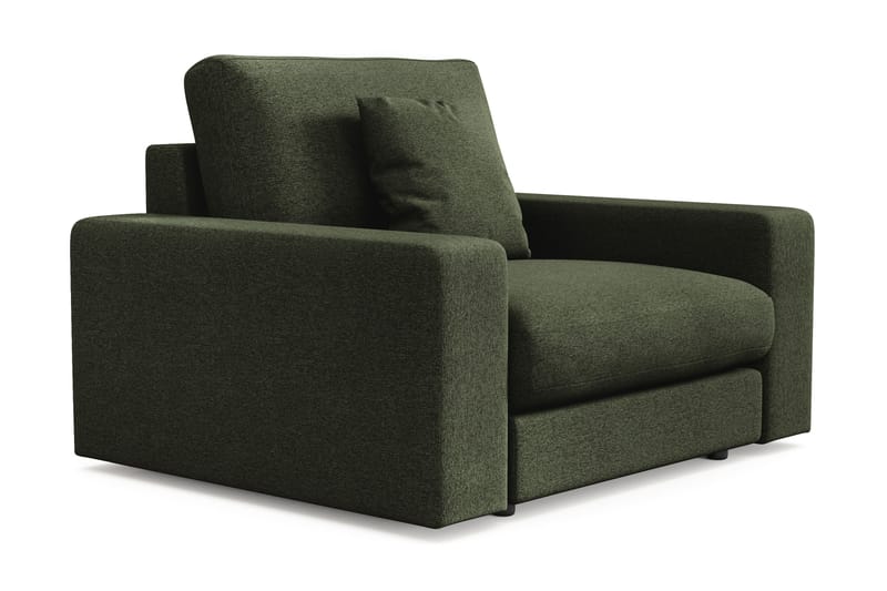 Arken Lyx Dyp Lenestol i stoff - Grön - Møbler - Stoler & lenestoler - Lenestoler