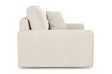 Arken Lyx dyp lenestol i stoff - Lys beige - Møbler - Stoler & lenestoler - Lenestoler