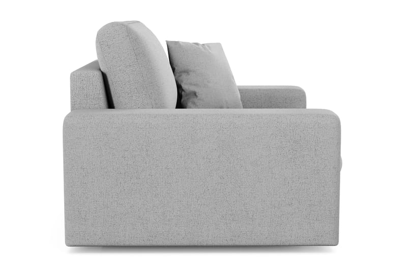 Arken Lyx Dyp Lenestol i stoff - Lysegrå - Møbler - Stoler & lenestoler - Lenestoler