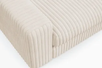 Arken Lyx stor, dyp lenestol i kordfløyel - Beige - Møbler - Stoler & lenestoler - Lenestoler