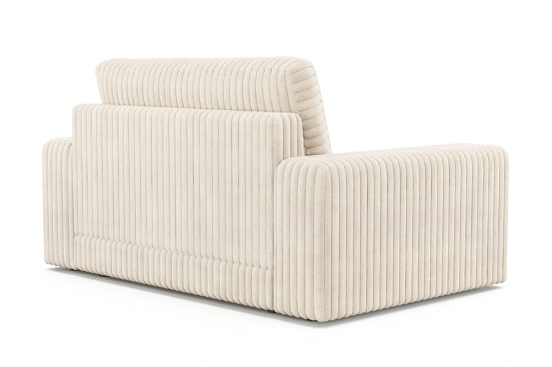 Arken Lyx Stor Dyp Lenestol i Manchester - Beige - Møbler - Stoler & lenestoler - Lenestoler