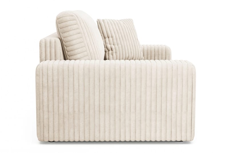 Arken Lyx Stor Dyp Lenestol i Manchester - Beige - Møbler - Stoler & lenestoler - Lenestoler