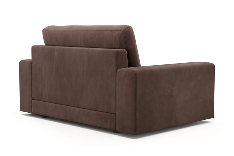 Arken Lyx Stor Dyp Lenestol i Manchester - Brun - Møbler - Stoler & lenestoler - Lenestoler