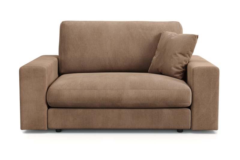 Arken Lyx Stor Dyp Lenestol i Manchester - Brun - Møbler - Stoler & lenestoler - Lenestoler