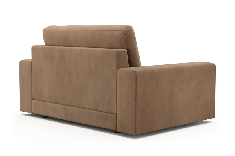 Arken Lyx Stor Dyp Lenestol i Manchester - Brun - Møbler - Stoler & lenestoler - Lenestoler