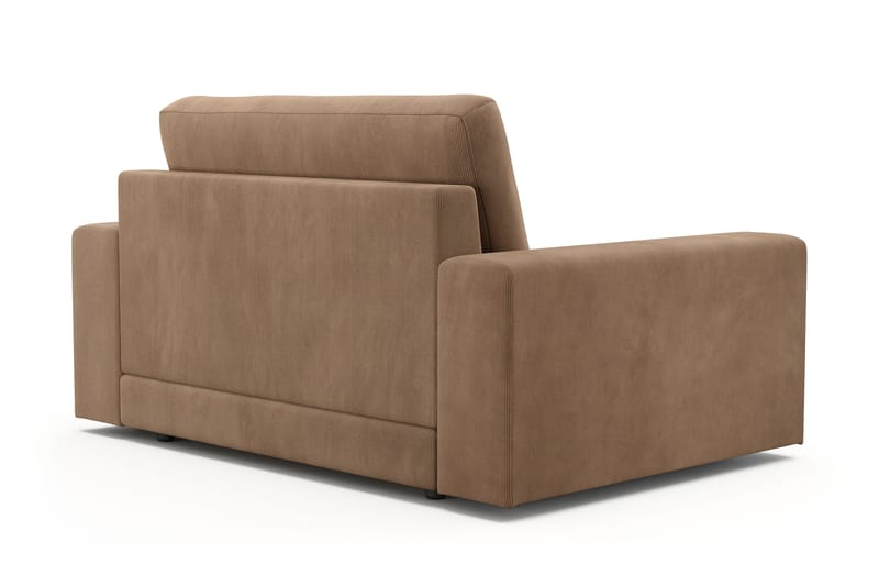 Arken Lyx Stor Dyp Lenestol i Manchester - Brun - Møbler - Stoler & lenestoler - Lenestoler
