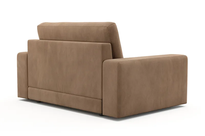 Arken Lyx Stor Dyp Lenestol i Manchester - Brun - Møbler - Stoler & lenestoler - Lenestoler