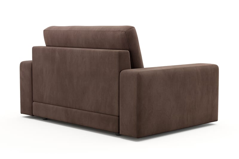 Arken Lyx Stor Dyp Lenestol i Manchester - Brun - Møbler - Stoler & lenestoler - Lenestoler