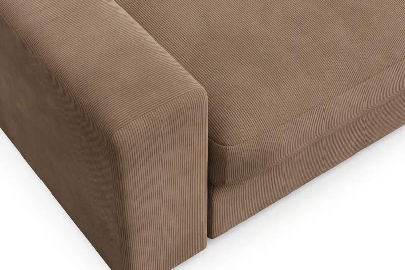 Arken Lyx Stor Dyp Lenestol i Manchester - Brun - Møbler - Stoler & lenestoler - Lenestoler