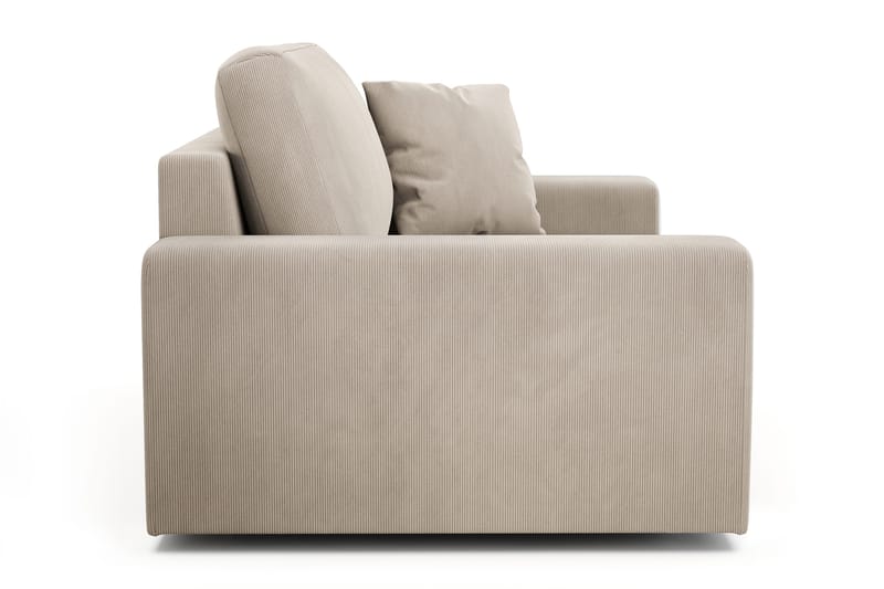 Arken Lyx Stor Dyp Lenestol i Manchester - Greige - Møbler - Stoler & lenestoler - Lenestoler