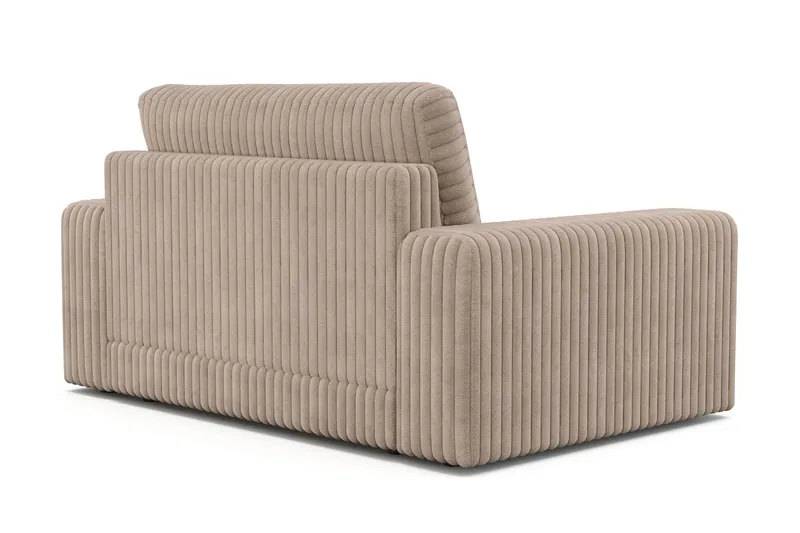 Arken Lyx Stor Dyp Lenestol i Manchester - Greige - Møbler - Stoler & lenestoler - Lenestoler