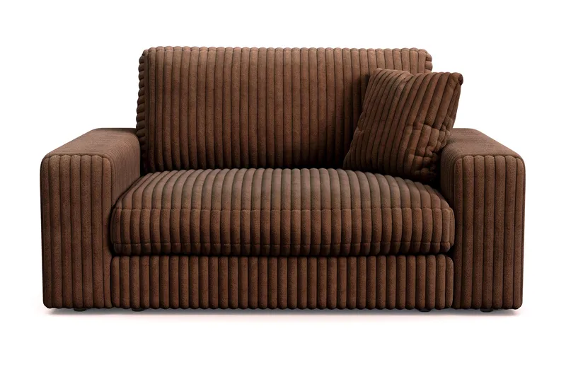 Arken Lyx Stor Dyp Lenestol i Manchester - Mørkebrun - Møbler - Stoler & lenestoler - Lenestoler